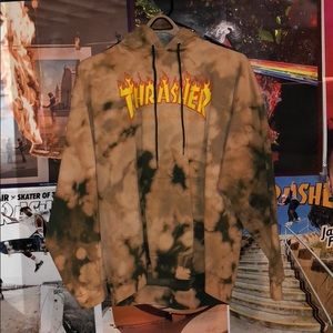 Custom Tye-Dye Thrasher hoodie